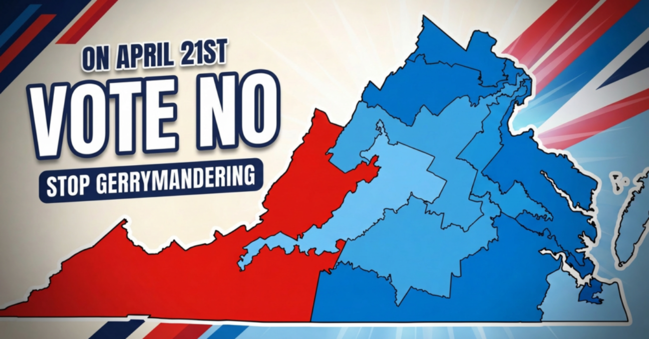 On April 21st Vote NO – Stop Gerrymandering